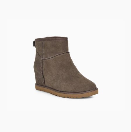 UGG Classic Femme Mini - Boots Dame - Brune (NO-I921)